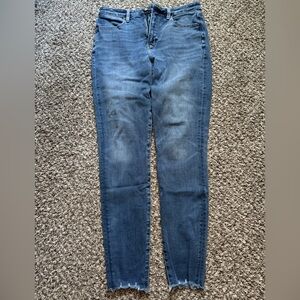 American Eagle Outfitters Super Hi-Rise Blue Jeggings